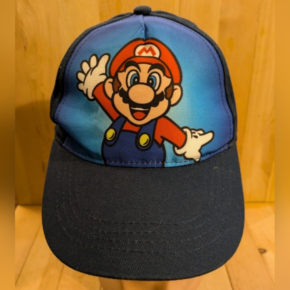 Nintendo Blue and Red Super Mario Toy Cap - Picture 1 of 6
